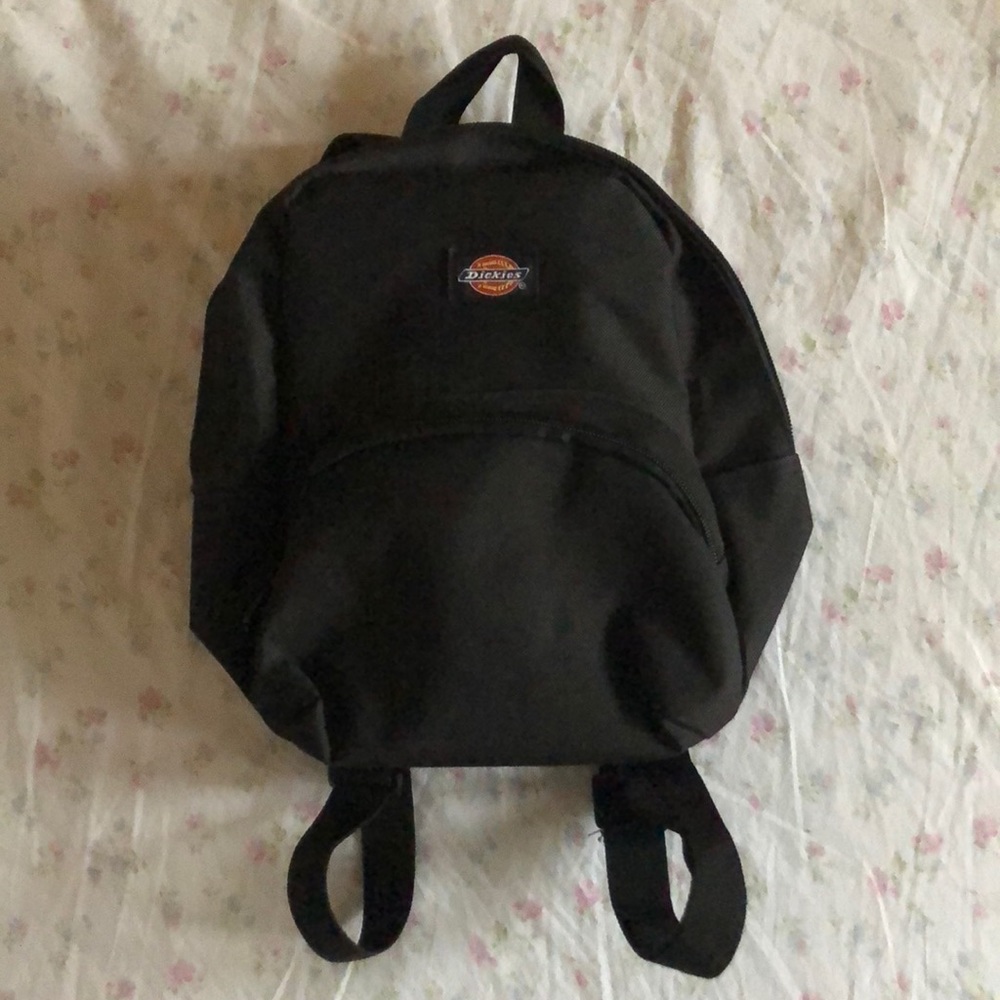 New Never Used Dickies All Black Mini BackPack